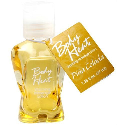 Body Heat Warming Massage Lotion - 1.25 Fl. Oz. - Pina Colada