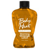 Body Heat Warming Massage Lotion - 8 Fl. Oz. - Peaches n' Cream