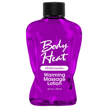 Body Heat Warming Massage Lotion - 8 Fl. Oz. - Watermelon