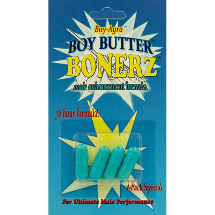 Boy-Agra Boy Butter Bonerz - Male Enhancement 4 Pack
