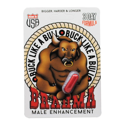 Brahma Male Enhancement - 1 Count Blister Pack