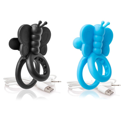 Charged Monarch Wearable Butterfly Vibe - 6 Count Box - Assorted