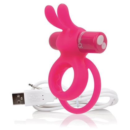 Charged Ohare Rechargeable Rabbit Vibe - Pink