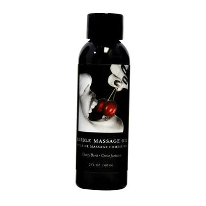 Cherry Edible Massage Oil 2 Oz