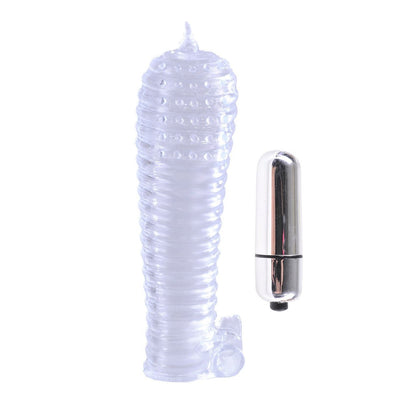 Classix Textured Sleeve & Bullet - Clear