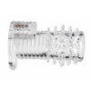 Clear Sensations Vibrating Textured Sleeve