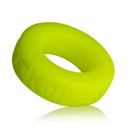Cock T Small Comfort Cockring by Atomic Jock - Acid Yellow