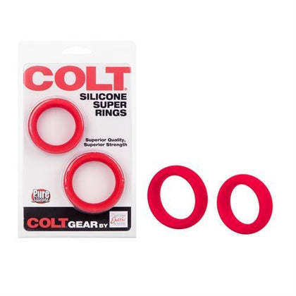 Colt Silicone Super Rings- Red