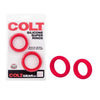 Colt Silicone Super Rings- Red