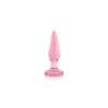 Crystal - Tapered Plug Small - Pink
