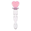 Crystal Heart of Glass - Pink