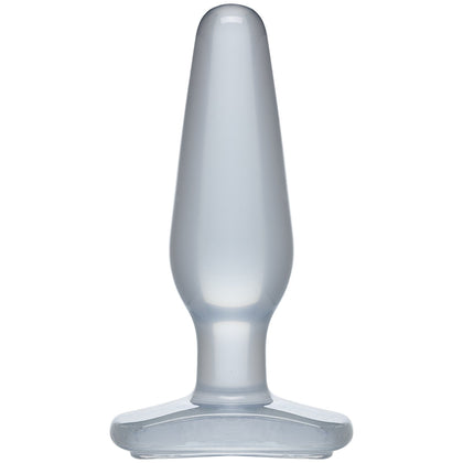 Crystal Jellies Butt Plug - Medium - Clear