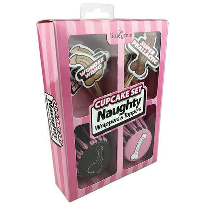 Cupcake Set - Naughty Wrappers & Toppers