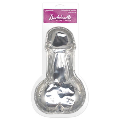 Disposable Pecker Cake Pans 2 Pack