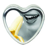 Edible Heart Candle - Banana - 4 Oz.
