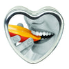 Edible Heart Candle - Mango - 4 Oz.