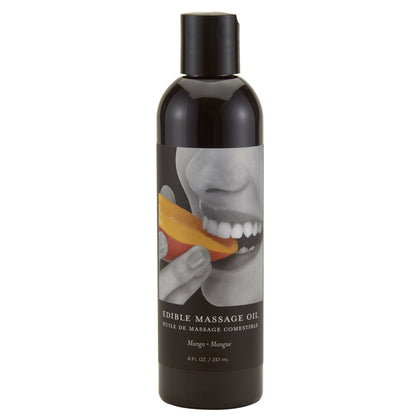 Edible Massage Oil 8 Oz. - Mango