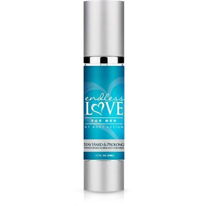 Endless Love for Men Stay Hard and Prolong Water Based Lubricant 1.7 Oz