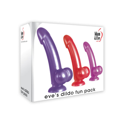 Eve's Dildo Fun Pack - 3 Pack