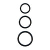 Fantasy C-Ringz Silicone Ring Stamina Set - Black