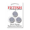 Fetish Fantasy Series Shock Therapy Replacment Batteries - 3 Pack