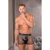 Fishnet Shorts - Large/ Extra Large - Black