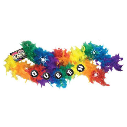 Flashing Queen Party Boa - Rainbow
