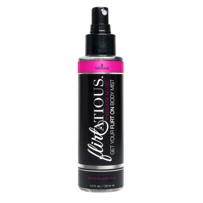 Flirtatious Pheromone Infused Body Mist - Passionfruit & Guava - 4.2 fl.oz. / 125 ml