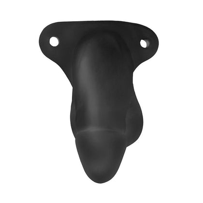 Fun Boy 6.5 Soft Hollow Strap-on - Packer - Extender - Black