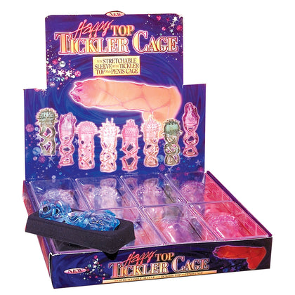 Happy Top Tickler Cage - 8 Piece Display