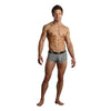 Heather Rib Enhancer Short - Large - Grey