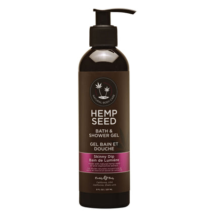 Hemp Seed Bath and Shower Gel - Skinny Dip - 8 Oz. / 237ml
