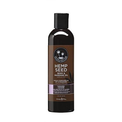 Hemp Seed Massage Oil - 8 Fl. Oz. - Lavender