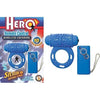Hero Remote Control Wireless Cockring - Blue