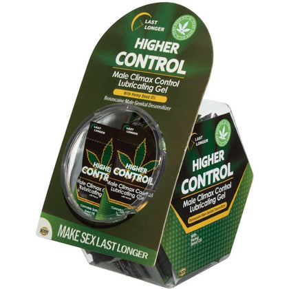 Higher Control Male Climax Control Lubricating Gel With Hemp - 50 Pc
