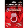 Humm Dinger Vibrating Penis Ring Clitoral Stimulator - Magenta