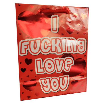 I Fucking Love You - Red Foil Gift Bag