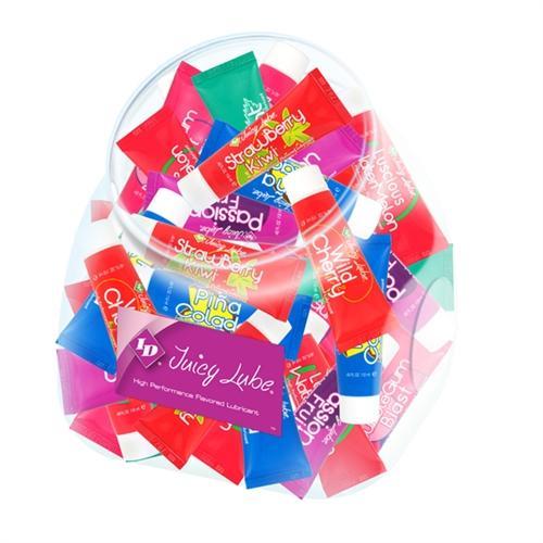 ID Juicy Lube - Assorted Flavors - 500 Pieces - 12 ml Tubes