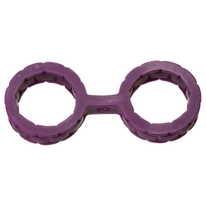 Japanese Bondage - Silicone Cuffs - Small -  Purple