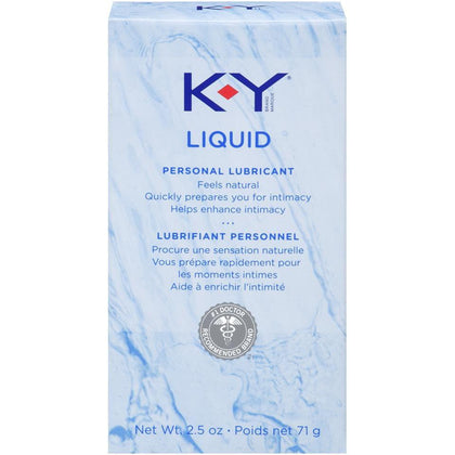 K-Y Liquid 2.5 Oz Bottle