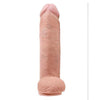King Cock 12 Inch Cock With Balls - Flesh