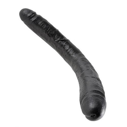 King Cock 16 Inch Thick Double  Dildo - Black