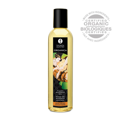 Kissable Massage Oil - Organica - Almond Sweetness - 8.4 Fl. Oz.