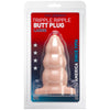Large Triple Butt Plug - White