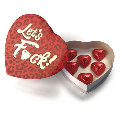 Let's Fuck - Chocolate Heart Box