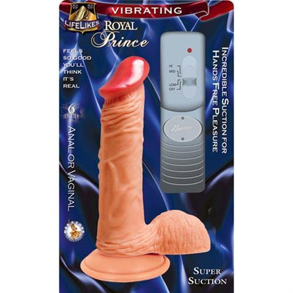 Lifelike Vibrating Flesh Royal Prince 6