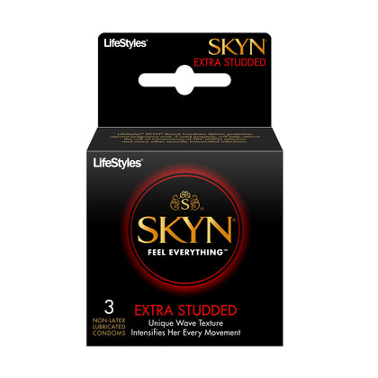 Lifestyles Skyn Extra Studded 3 Pk