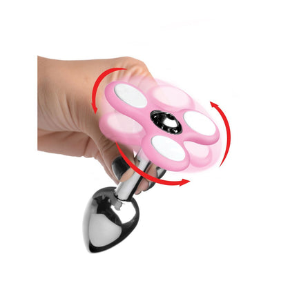Light Up Fidget Spinner Anal Plug