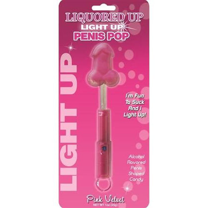 Liquored Up Light Up Penis Pop - Pink Velvet