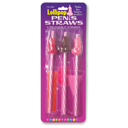 Lollipop Penis Straws